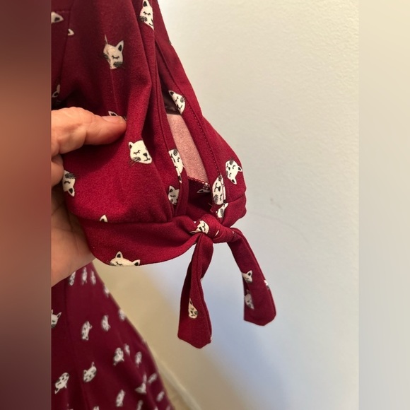 Cat Dress banana lemon size medium unique - Picture 2 of 7